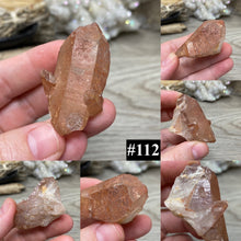Load image into Gallery viewer, Red / Tangerine Quartz Cluster #112
