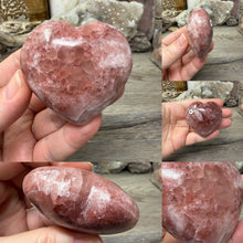 将图像加载到图库查看器中，Strawberry Calcite Hearts
