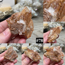 Load image into Gallery viewer, Red / Tangerine Quartz Cluster #78
