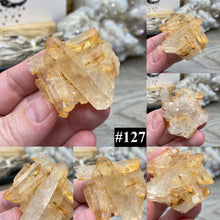 Load image into Gallery viewer, Red / Tangerine Quartz Cluster #127
