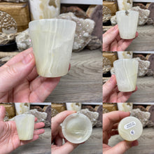 Load image into Gallery viewer, Green Onyx Shot Glasses
