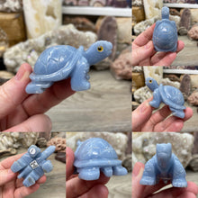 Load image into Gallery viewer, Angelite 2.5&quot; Turtles
