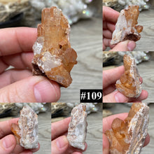 Load image into Gallery viewer, Red / Tangerine Quartz Cluster #109
