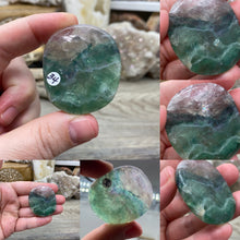 Load image into Gallery viewer, Fluorite Smooth Palm Stones
