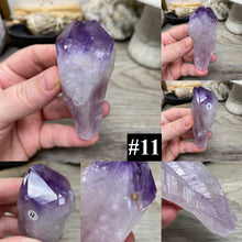 将图像加载到图库查看器中，Natural Amethyst Point from Brazil #11
