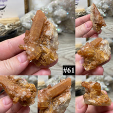 将图像加载到图库查看器中，Red / Tangerine Quartz Cluster #61
