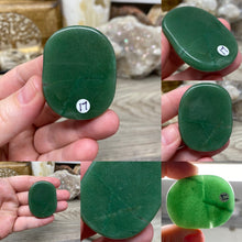 Cargar imagen en el visor de la galería, Green Aventurine Smooth Palm Stones
