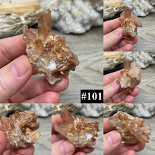 将图像加载到图库查看器中，Red / Tangerine Quartz Cluster #101
