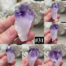 将图像加载到图库查看器中，Natural Amethyst Point from Brazil #31
