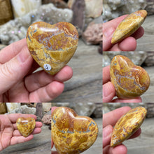 将图像加载到图库查看器中，Maligano Puffy Heart Stones
