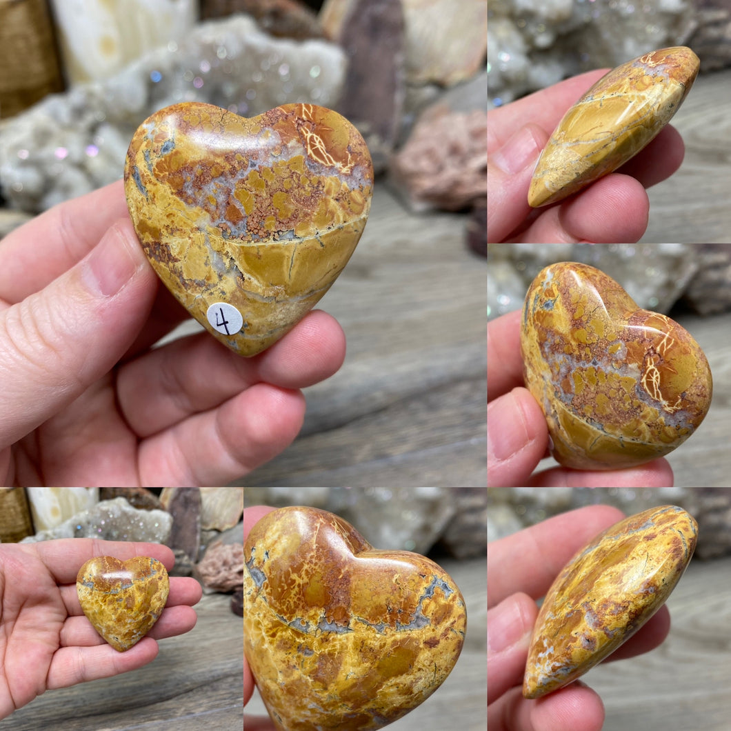 Maligano Puffy Heart Stones