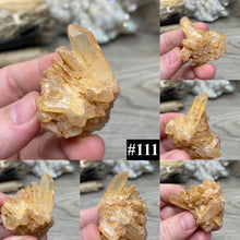 Load image into Gallery viewer, Red / Tangerine Quartz Cluster #111
