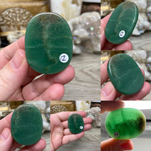 Load image into Gallery viewer, Green Aventurine Smooth Palm Stones
