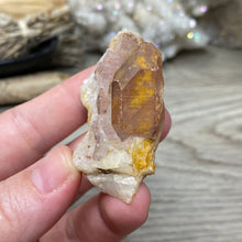 Load image into Gallery viewer, Red / Tangerine Quartz Cluster #113
