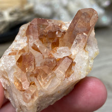 Load image into Gallery viewer, Red / Tangerine Quartz Cluster #122
