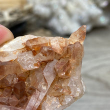 Load image into Gallery viewer, Red / Tangerine Quartz Cluster #122
