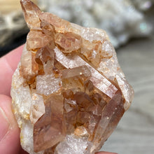Load image into Gallery viewer, Red / Tangerine Quartz Cluster #122
