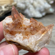 Load image into Gallery viewer, Red / Tangerine Quartz Cluster #122
