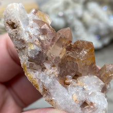 Load image into Gallery viewer, Red / Tangerine Quartz Cluster #128
