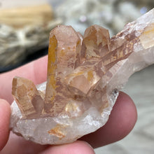 Load image into Gallery viewer, Red / Tangerine Quartz Cluster #128
