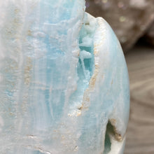 Load image into Gallery viewer, Blue Aragonite Moon #10
