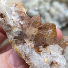 Load image into Gallery viewer, Red / Tangerine Quartz Cluster #128
