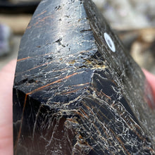 Load image into Gallery viewer, Black Tourmaline with Hematite and Feldspar Tower #06
