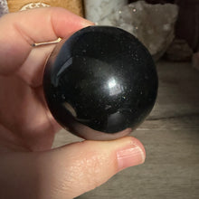 Load image into Gallery viewer, Gold Sheen Obsidian 54mm Sphere #03
