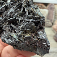 Load image into Gallery viewer, Hematite with Exposed Golden Rutile #02
