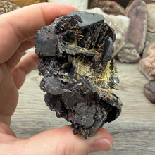 Load image into Gallery viewer, Hematite with Exposed Golden Rutile #03
