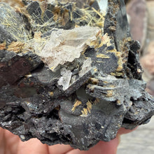 Load image into Gallery viewer, Hematite with Exposed Golden Rutile #03
