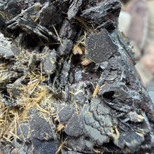 Bild in Galerie-Viewer laden, Hematite with Exposed Golden Rutile #05
