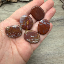 将图像加载到图库查看器中，Ocean Jasper Coin Size Pocket Stones
