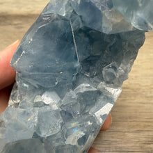 Carica l'immagine nel visualizzatore di Gallery, Celestite Semi-Polished Standing Freeform
