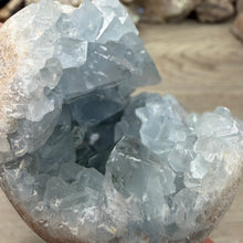 Load image into Gallery viewer, Celestite Semi-Polished Egg #05
