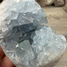 Load image into Gallery viewer, Celestite Semi-Polished Egg #05
