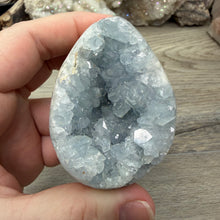 Load image into Gallery viewer, Celestite Semi-Polished Egg #04
