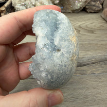 Load image into Gallery viewer, Celestite Semi-Polished Egg #04
