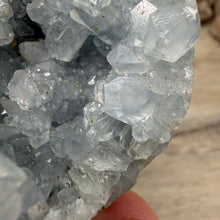 Load image into Gallery viewer, Celestite Semi-Polished Egg #04
