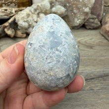 Load image into Gallery viewer, Celestite Semi-Polished Egg #03
