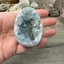 Load image into Gallery viewer, Celestite Semi-Polished Egg #03
