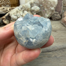 Load image into Gallery viewer, Celestite Semi-Polished Egg #02
