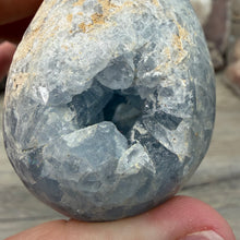 Load image into Gallery viewer, Celestite Semi-Polished Egg #02
