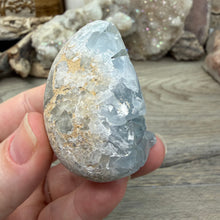 Load image into Gallery viewer, Celestite Semi-Polished Egg #01

