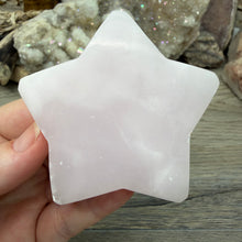 Load image into Gallery viewer, Pink Calcite / Mangano Calcite 3" Star #04
