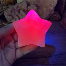 Load image into Gallery viewer, Pink Calcite / Mangano Calcite 3" Star #04
