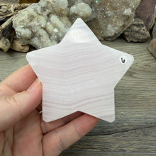 Load image into Gallery viewer, Pink Calcite / Mangano Calcite 3" Star #06
