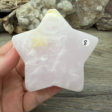 Load image into Gallery viewer, Pink Calcite / Mangano Calcite 3" Star #08
