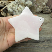 Load image into Gallery viewer, Pink Calcite / Mangano Calcite 3" Star #09
