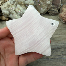 Load image into Gallery viewer, Pink Calcite / Mangano Calcite 3" Star #12
